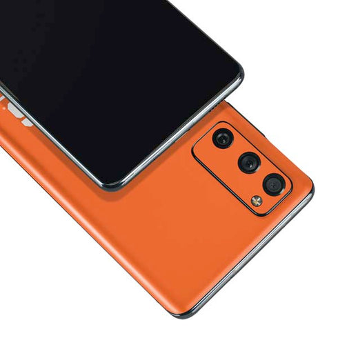 Clemson University Tigers Est 1889 Orange Galaxy S20 Fan Edition Skin