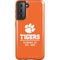 Clemson University Tigers Est 1889 Orange Galaxy S21 5G Pro Case