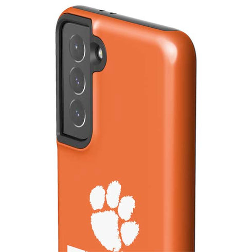 Clemson University Tigers Est 1889 Orange Galaxy S21 5G Pro Case