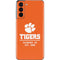 Clemson University Tigers Est 1889 Orange Galaxy S21 5G Skin