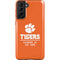 Clemson University Tigers Est 1889 Orange Galaxy S21 FE Pro Case