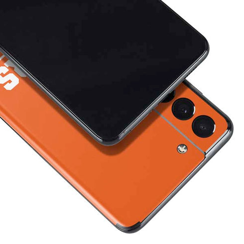 Clemson University Tigers Est 1889 Orange Galaxy S21 Plus 5G Skin