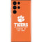 Clemson University Tigers Est 1889 Orange Galaxy S22 Ultra Skin