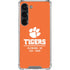 Clemson University Tigers Est 1889 Orange Galaxy S23 Clear Case