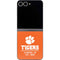 Clemson University Tigers Est 1889 Orange Galaxy Z Flip6 Skin