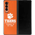 Clemson University Tigers Est 1889 Orange Galaxy Z Fold3 5G Skin
