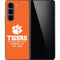 Clemson University Tigers Est 1889 Orange Galaxy Z Fold5 5G Skin