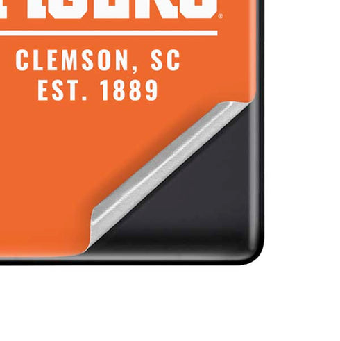 Clemson University Tigers Est 1889 Orange Google Pixel 6 Pro Skin