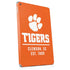 Clemson University Tigers Est 1889 Orange Apple iPad Skin