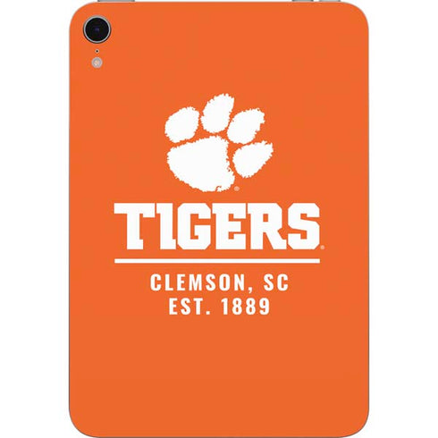 Clemson University Tigers Est 1889 Orange Apple iPad Mini Skin