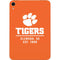 Clemson University Tigers Est 1889 Orange Apple iPad Mini Skin