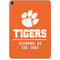 Clemson University Tigers Est 1889 Orange Apple iPad Pro Skin