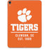 Clemson University Tigers Est 1889 Orange Apple iPad Pro Skin