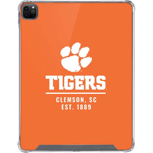 Clemson University Tigers Est 1889 Orange iPad Cases