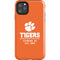 Clemson University Tigers Est 1889 Orange iPhone Cases