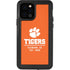 Clemson University Tigers Est 1889 Orange iPhone 12 Pro Waterproof Case