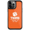 Clemson University Tigers Est 1889 Orange iPhone 13 Pro Cargo Case