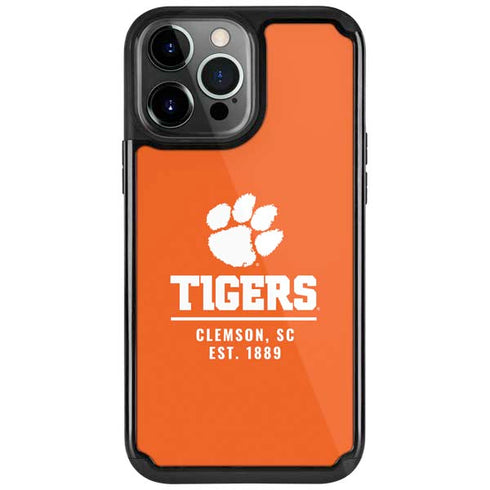 Clemson University Tigers Est 1889 Orange iPhone Cases