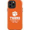 Clemson University Tigers Est 1889 Orange iPhone 13 Pro Max Impact Case