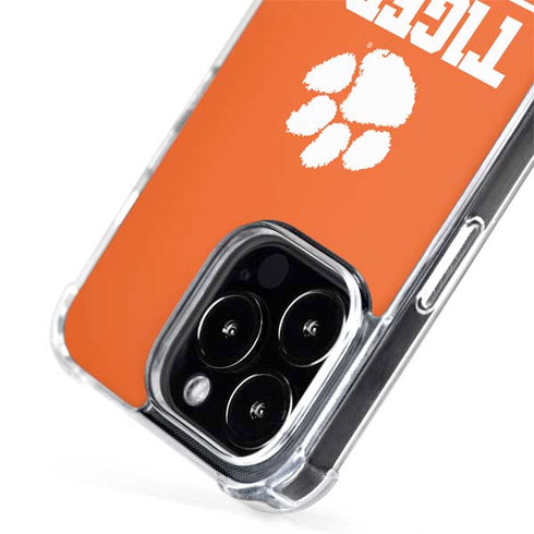 Clemson University Tigers Est 1889 Orange iPhone 13 Pro Max MagSafe Case