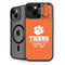 Clemson University Tigers Est 1889 Orange iPhone 14 Plus Kickstand Case
