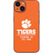 Clemson University Tigers Est 1889 Orange iPhone 14 Plus Skin