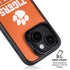 Clemson University Tigers Est 1889 Orange iPhone 15 Kickstand Case