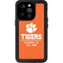 Clemson University Tigers Est 1889 Orange iPhone 15 Pro Waterproof Case