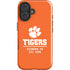 Clemson University Tigers Est 1889 Orange iPhone 16 Plus Impact Case