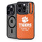 Clemson University Tigers Est 1889 Orange iPhone 16 Pro Kickstand Case