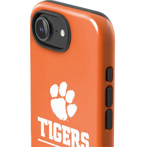 Clemson University Tigers Est 1889 Orange iPhone 16e Impact Case