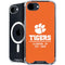Clemson University Tigers Est 1889 Orange iPhone 16e MagSafe Case