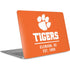 Clemson University Tigers Est 1889 Orange Apple MacBook Air Skin