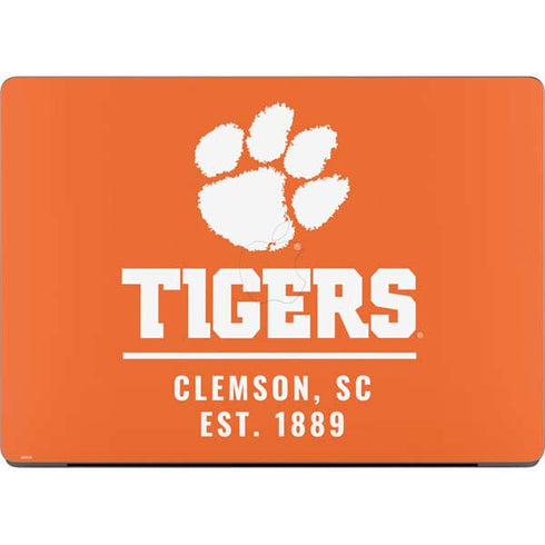 Clemson University Tigers Est 1889 Orange Apple MacBook Pro 14-inch Skin