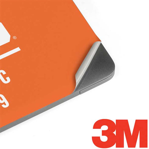 Clemson University Tigers Est 1889 Orange MacBook Skins