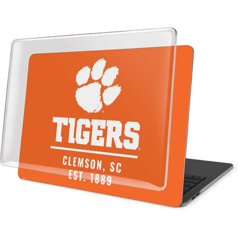 Clemson University Tigers Est 1889 Orange MacBook Pro 15in (2016-19) Case plus Skin