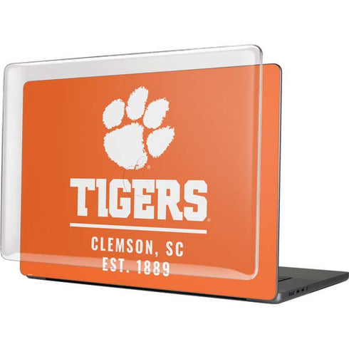 Clemson University Tigers Est 1889 Orange MacBook Pro 16in (2021-25) Case plus Skin