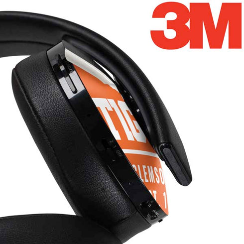 Clemson University Tigers Est 1889 Orange PlayStation 4 Gold Wireless Headset Skin