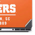 Clemson University Tigers Est 1889 Orange Dell Precision Skin