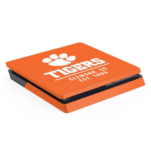 Clemson University Tigers Est 1889 Orange PlayStation PS4 Skins