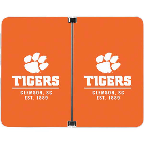 Clemson University Tigers Est 1889 Orange Surface Duo Skin
