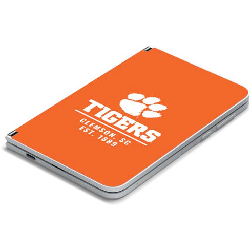 Clemson University Tigers Est 1889 Orange Surface Duo Skin