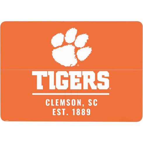Clemson University Tigers Est 1889 Orange Surface Laptop Studio Skin