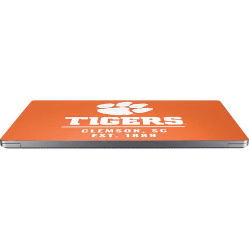Clemson University Tigers Est 1889 Orange Universal Laptop 16.6in (13.4 x 9.7in) Skin