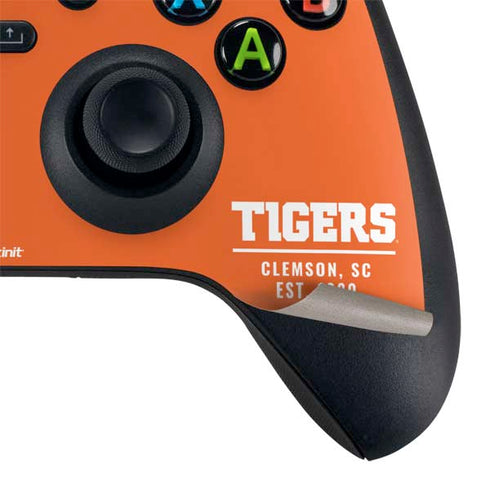 Clemson University Tigers Est 1889 Orange XBox Series X Digital Edition Bundle Skin