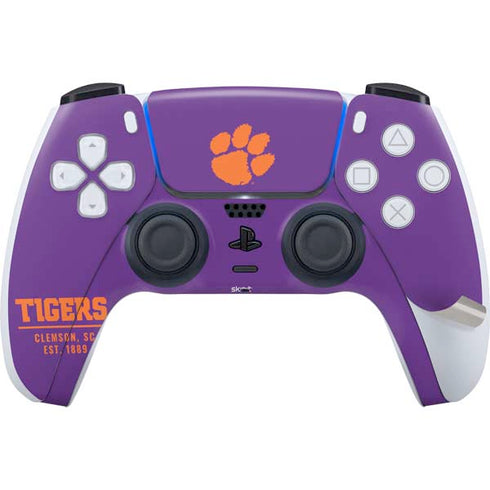 Clemson University Tigers Est 1889 PS5 Pro Bundle Skin