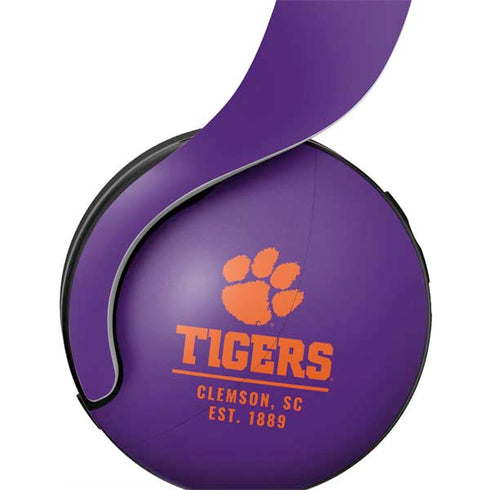 Clemson University Tigers Est 1889 PULSE 3D Wireless Headset for PS5 Skin