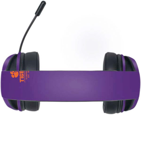 Clemson University Tigers Est 1889 Razer Kraken X Skin