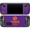 Clemson University Tigers Est 1889 Steam Deck Handheld Gaming Computer OLED Skin