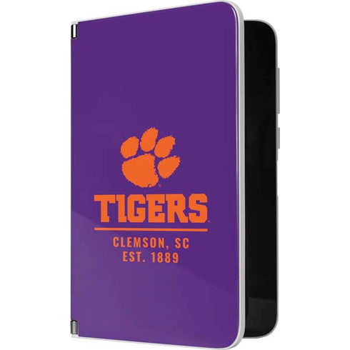 Clemson University Tigers Est 1889 Surface Duo Skin